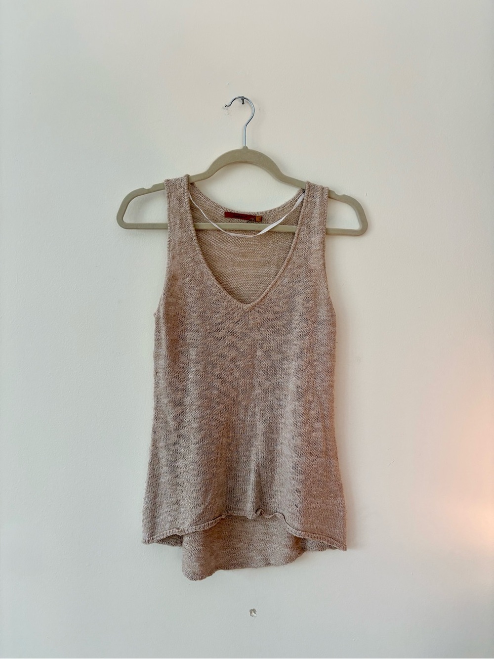 Belldini Taupe Knit Tank